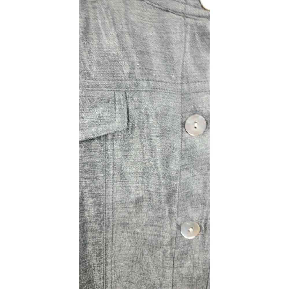 Ruby Rd. silver Jacket With Pockets Size 18 - Picture 3 of 8